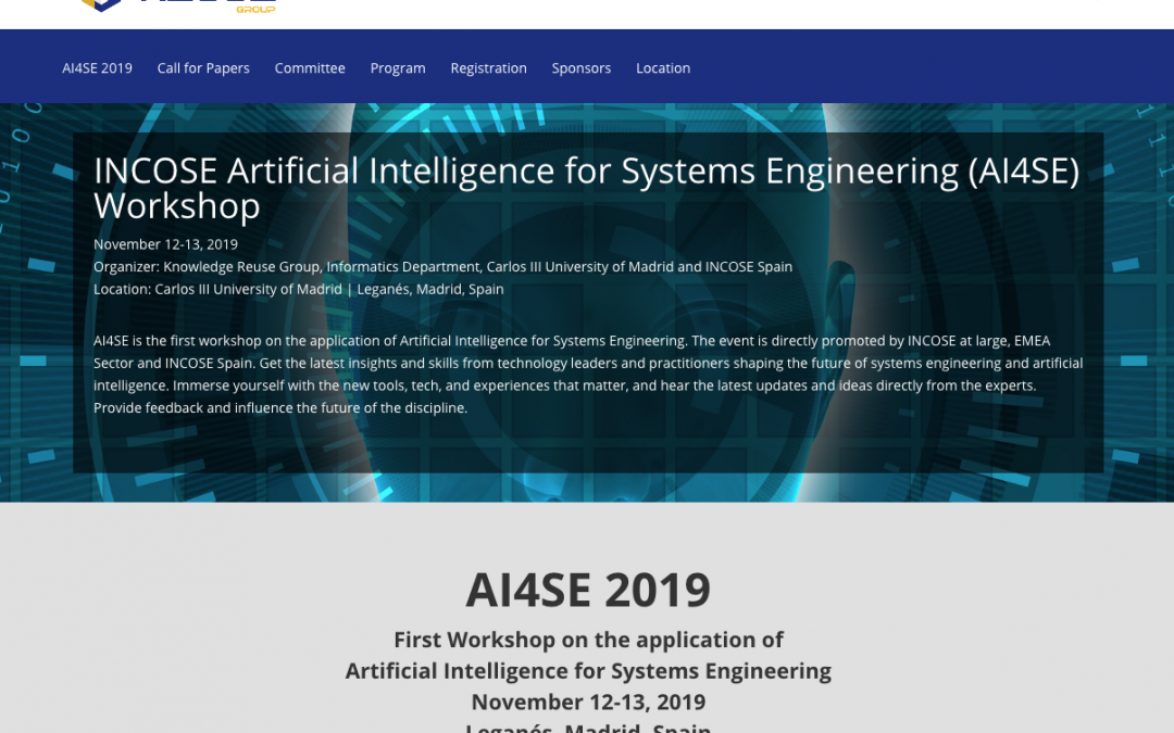 INCOSE Artificial Intelligence for Systems Engineering (AI4SE) Workshop